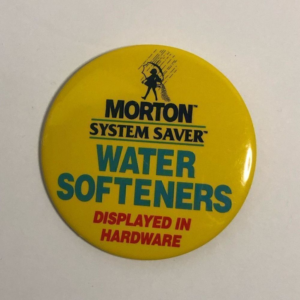 morton‎ system saver water softeners advertising pin walmart yellow morton salt